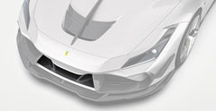 Paktechz Ferrari F8 Tributo/Spider Carbon Fiber Body Kit - Upper Front Lip