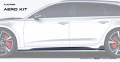 Paktechz Audi RS6 C8 Carbon Fiber Body Kit - Side Skirts