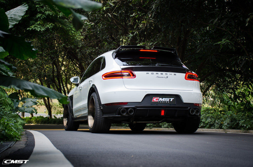 CMST Carbon Fiber Rear Spoiler for Porsche Macan & Macan S & Macan GTS 2015-2018