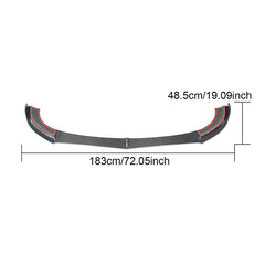Carbon Fiber W213 Sport Car Front Spoiler for Mercedes Benz E300 E350 E450 E43 AMG 2017-2019