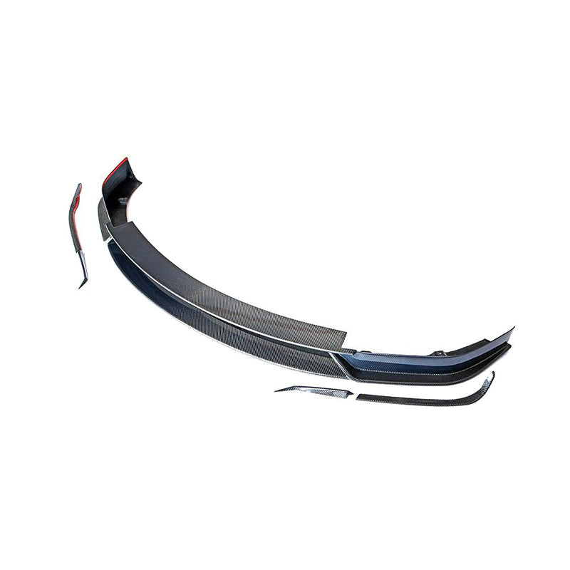 2016-2018 Carbon Fiber Front Bumper Diffuser for Tesla Model X P90 75D P100 2016-2018 5PCS/SET