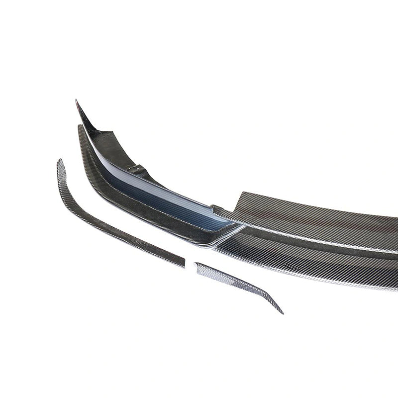 2016-2018 Carbon Fiber Front Bumper Diffuser for Tesla Model X P90 75D P100 2016-2018 5PCS/SET