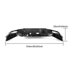 G30 Carbon Fiber Rear Diffuser for BMW G31 G38 520i 530i 540i M Sport 2018-2019