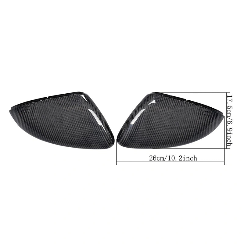 Golf 7 Carbon Fiber Rearview Mirror (Replaceable)