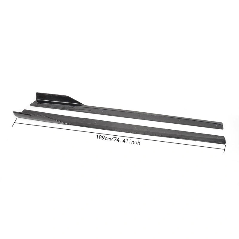 11-13 years Ferrari 458 VEL carbon fiber side skirt