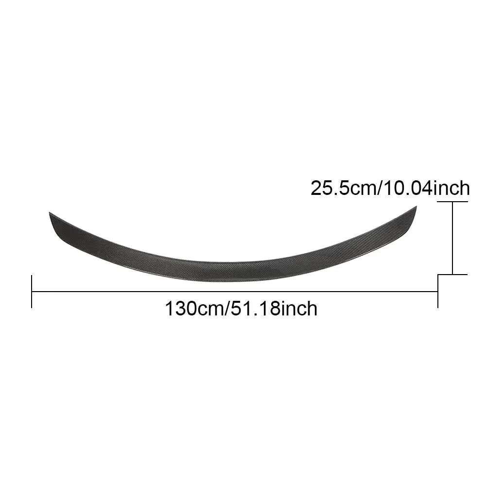 Carbon Fiber S550 S560 S63 S65 Rear Spoiler for Mercedes Benz S-Class AMG Convertible 2-Door 2016-2018