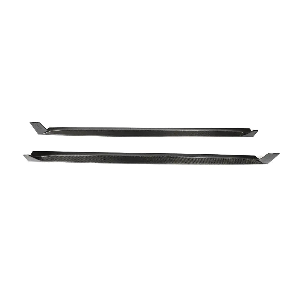 Carbon Fiber Auto Car Side Skirts for Tesla Model 3 Sedan 4-Door 2017-2019