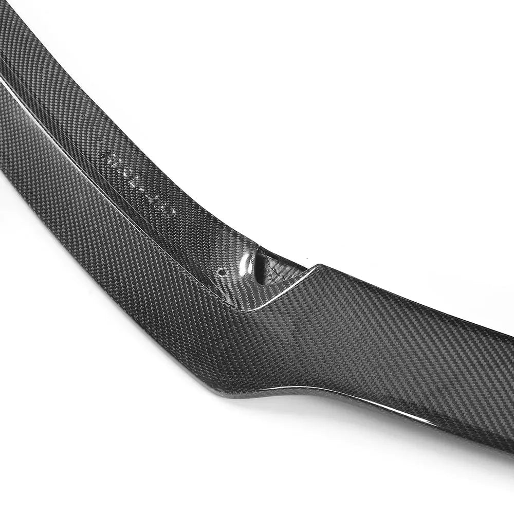 Carbon Fiber Front Lip Spoiler for Audi S6 A6 C7 Sedan 4-Door 16-18