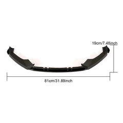 TTRS Carbon Fiber Car Front Bumper Lip Splitter for Audi TTRS MK3 8S 16-18