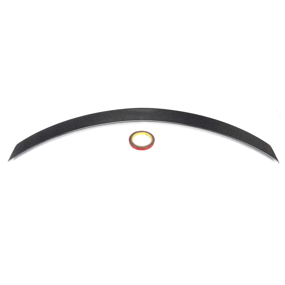 Carbon Fiber Racing Rear Trunk Boot Lip Spoiler Duck Wing for Mercedes-Benz C-class W205 2014 - 2018