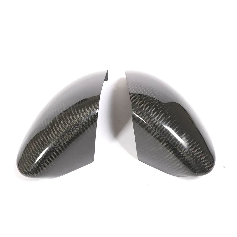 Carbon Fiber Car Side Rear Review Mirror Covers Cap for Alfa Romeo Stelvio Base Sport Utility TI Quadrifoglio 2017 2018 2019