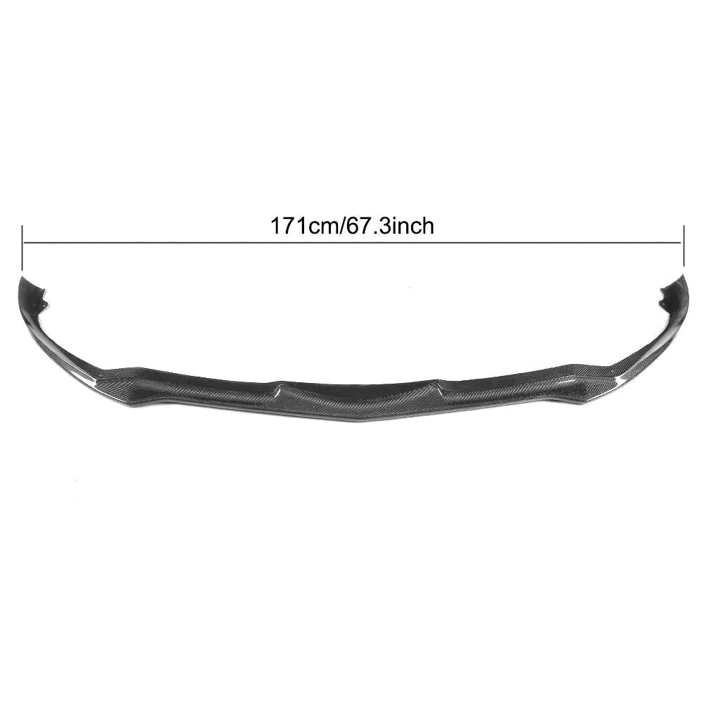 Carbon Fiber / FRP Car Front Bumper Lip Spoiler Splitters for Alfa Romeo Giulia Sport 2016 2017 2018