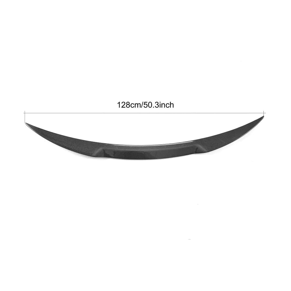 Carbon Fiber Rear Spoiler for Alfa Romeo Giulia Quadrifoglio Style Sedan 4-Door 2015 - 2017