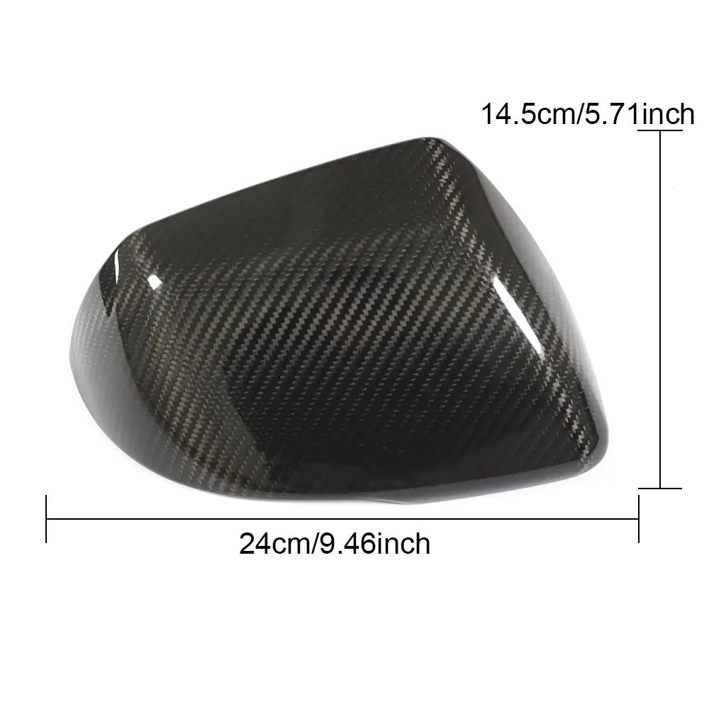 Carbon Side Mirror Cover for Chevrolet Camaro RS Coupe 2-Door 2016 - 2018 Add on Style Rear View mirror covers