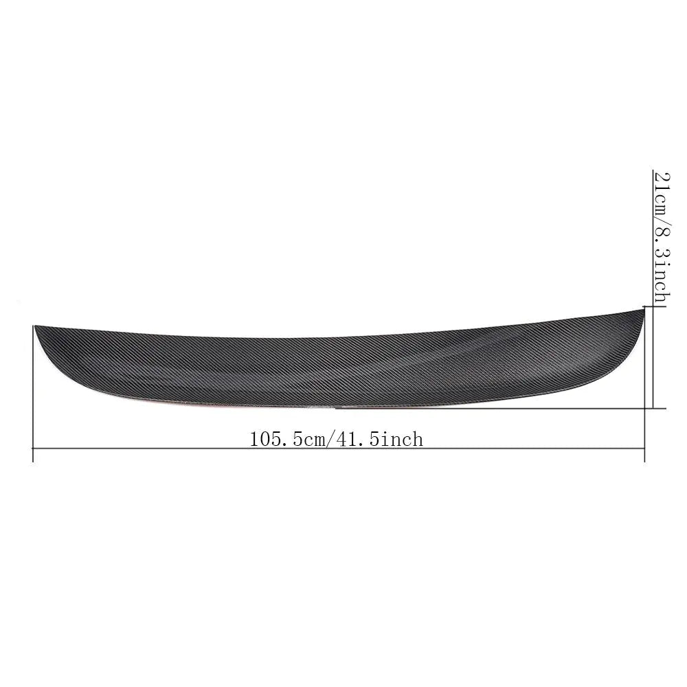 Carbon fiber Duck Spoiler for Porsche Panamera 4S Hatchback 4-Door 14-16