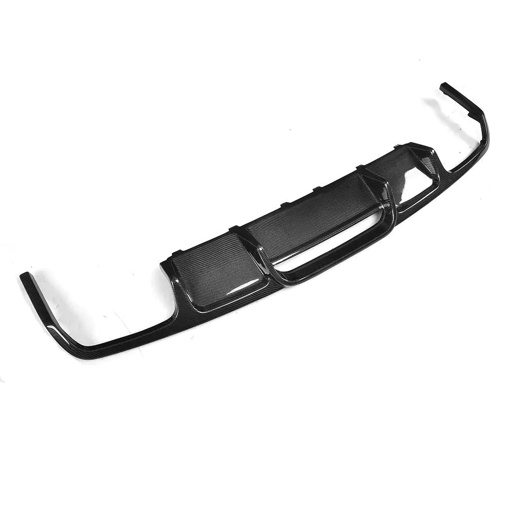 Carbon Fiber / FRP Car Rear Diffuser Lip Bumper Gaurd for CLS-Class Mercedes Benz W218 CLS63 AMG Sedan 4-Door 2015 - 2017