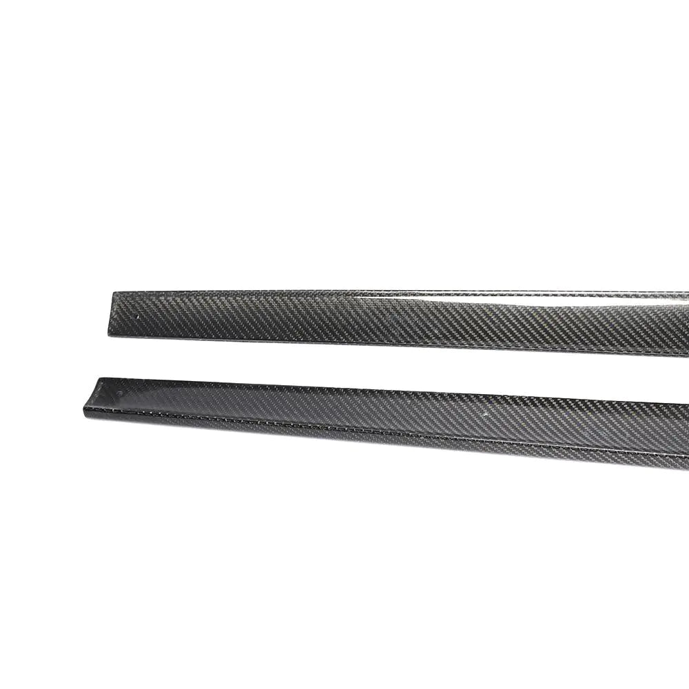 Carbon Fiber E300 Sport Side Skirts Extension for Mercedes Benz C238 E200 E400 E500 2-Door 17-18
