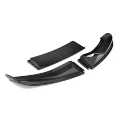 3PCS Carbon Fiber Front Bumper Lip for BMW X5 M40i 2014-2018