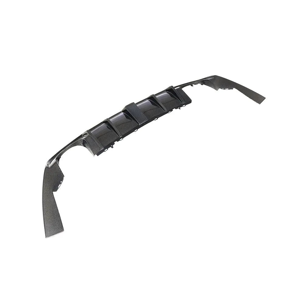 For Audi RS3 Sedan 4-Door 2017 2018 carbon fiber rear bumper lip spoiler Diffuser NON Standard