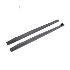 For Audi RS3 2017 2018 Carbon Fiber Side Skirts Extensions Bumper Lip Body Kits