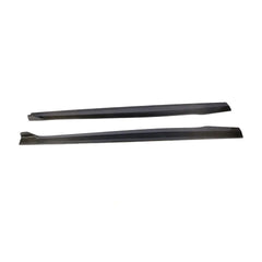 For Audi RS3 2017 2018 Carbon Fiber Side Skirts Extensions Bumper Lip Body Kits