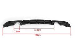 F30 Carbon Fiber Rear Bumper Diffuser Lip for BMW F30 320i 328i 320d 325d M-tech M-sport Bumper 12 - 18