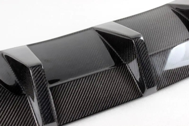 Carbon Fiber / FRP Rear Bumper Lip Diffuser Spoiler for Mercedes-Benz W204 C63 AMG Sedan Coupe 2012 2013 2014