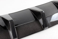 Carbon Fiber / FRP Rear Bumper Lip Diffuser Spoiler for Mercedes-Benz W204 C63 AMG Sedan Coupe 2012 2013 2014