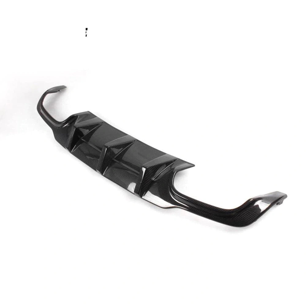 Carbon Fiber / FRP Rear Bumper Lip Diffuser Spoiler for Mercedes-Benz W204 C63 AMG Sedan Coupe 2012 2013 2014