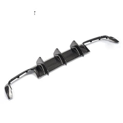 Carbon Fiber / FRP Rear Bumper Diffuser lip for Mercedes-Benz C-Class W204 C63 AMG C300 Sport Sedan 2012 - 2014