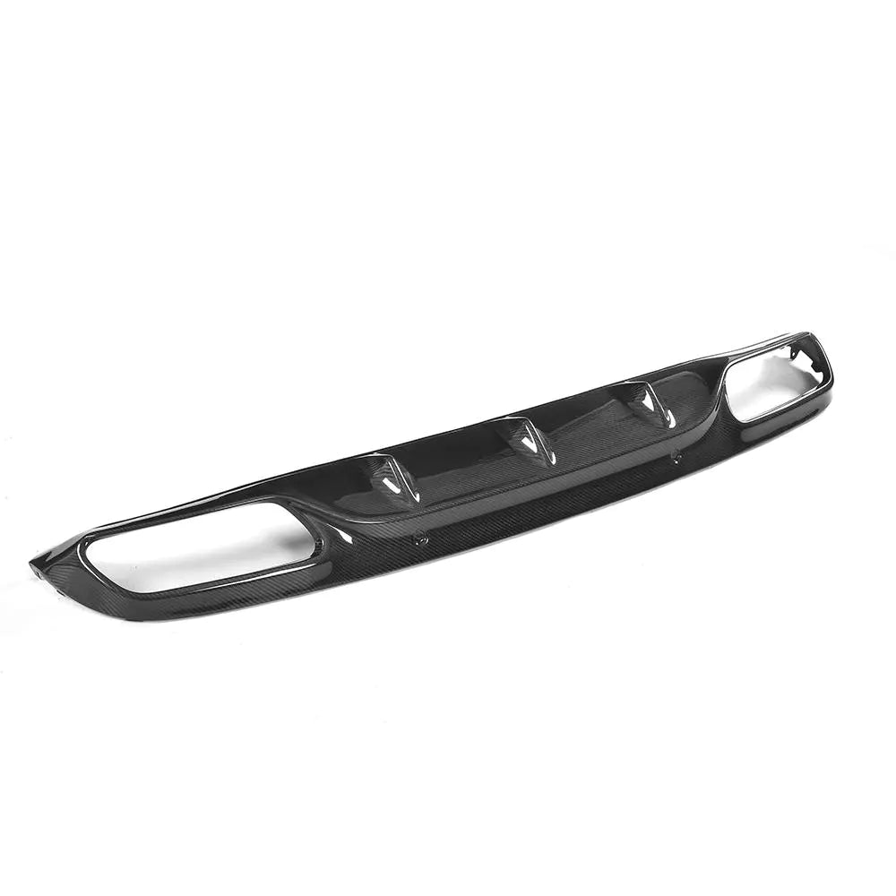 C Class Carbon Fiber Rear Bumper Diffuser Lip Spoiler for Mercedes-Benz W205 C205 C63 AMG Coupe Convertible 2015 - 2019