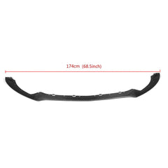 Carbon Fiber / FRP Front Bumper Lip Spoiler Splitters for Ford Mustang Coupe Convertible 2-Door 2015 2016 2017