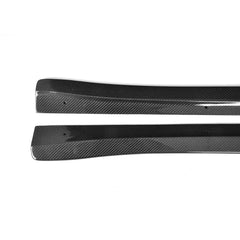 Carbon Fiber Side Skirts Extinsion for Maserati Ghibli Base/S Q4/S Sedan 4 Door 2018