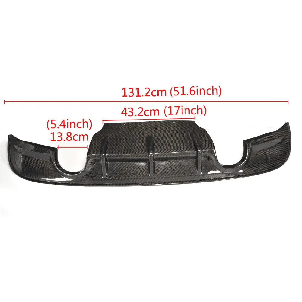 Carbon Fiber Front Bumper Chin Lip Spoiler fit for Jaguar XE 2015 2016