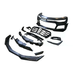 Carbon Fiber / FRP Front Bumper Lip For Chevrolet Camaro 2016 - 2019 Front Bumper Lip Spoiler Body Kits