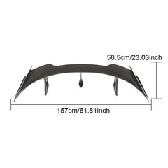 For Chevrolet Camaro Coupe 2016 2017 2018 Carbon Fiber Rear Trunk Spoiler Vulture Iris Sytle Customized Boot Lip Wing 4 orders