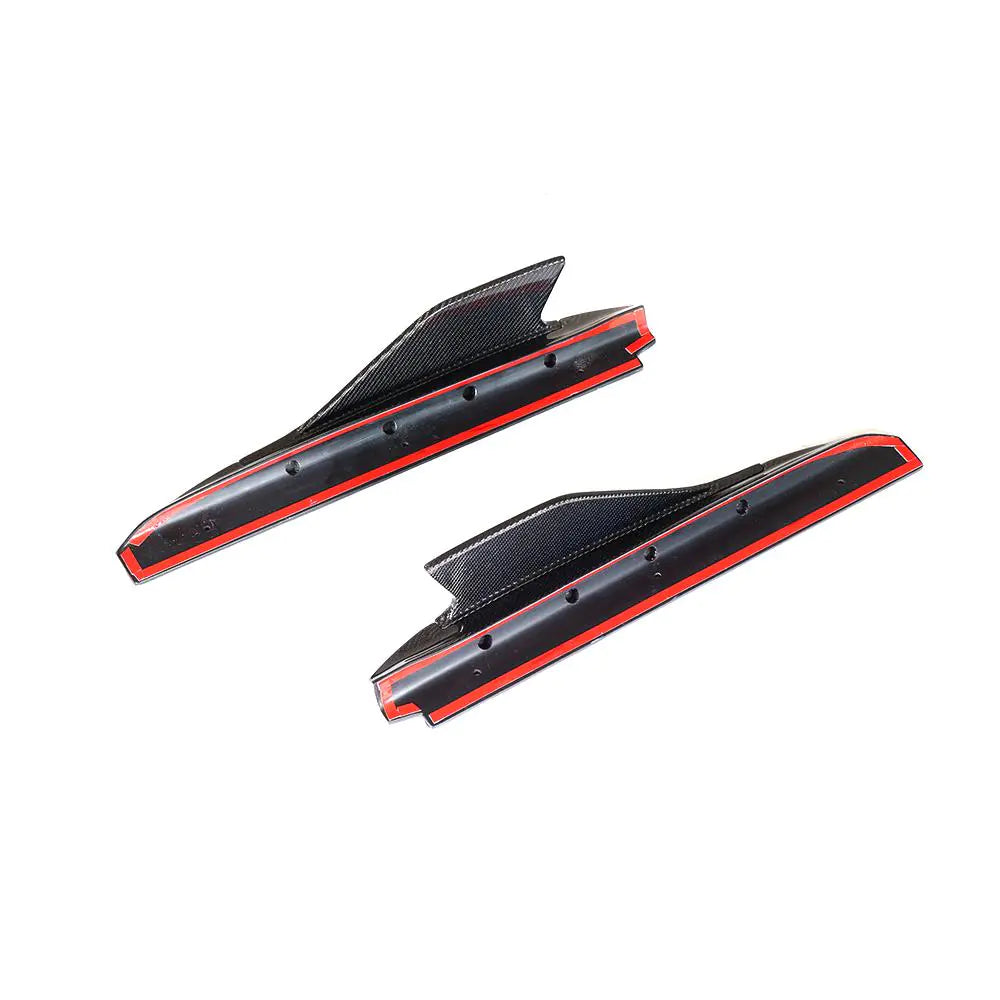Carbon Fiber Side Extinsion Splitter for AUDI R8 V10 Base Coupe 2-Door 2016-2018