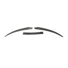 3pcs Carbon Fiber Front Lip for Audi R8 Coupe Convertible 2-Door 2016-2018