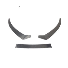 3pcs Carbon Fiber Front Lip for Audi R8 Coupe Convertible 2-Door 2016-2018
