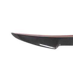 Carbon Fiber Rear Trunk Lip Spoiler for Tesla Model S 85 P85 2014 UP