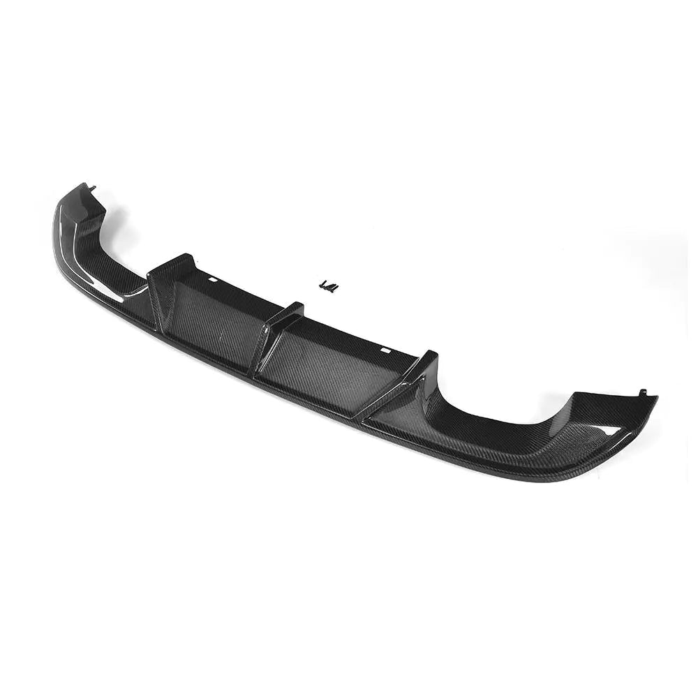 Carbon Fiber Rear Bumper Diffuser for Volkswagen Golf 7 MK7 R /2014UP