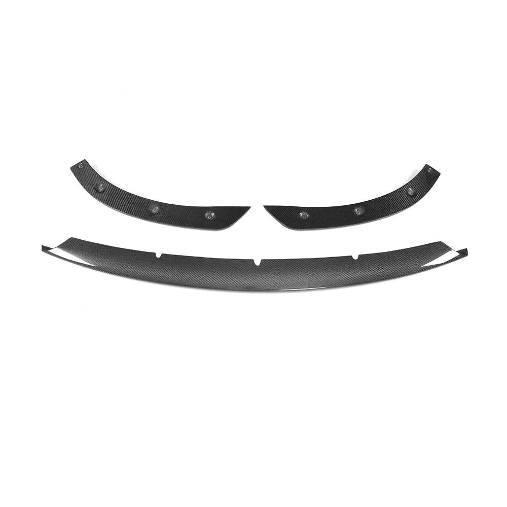 3PCS/SET Carbon Fiber Front Lip for Mercedes Benz E-Class W213 E43 Sport Sedan 17-18