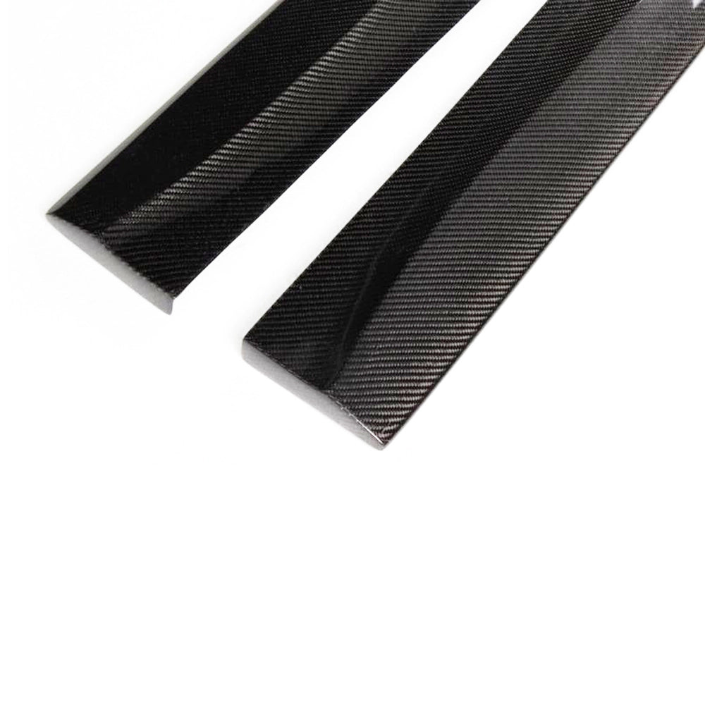 Carbon Fiber Car Side Skirts for Mercedes BENZ Smart 2012-2013