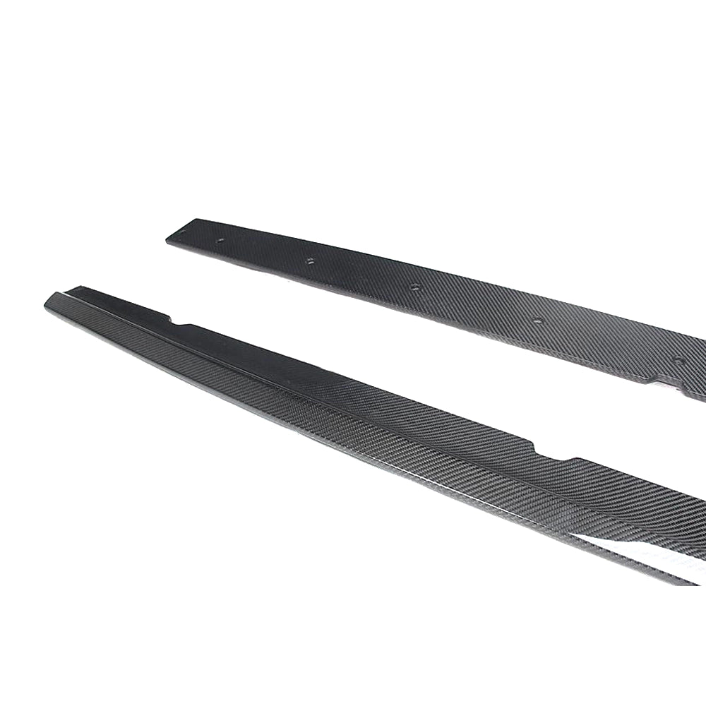 Carbon Fiber Side Skirts Extension for VW Golf 6 VII MK6 R20 EXOT 2008-2012