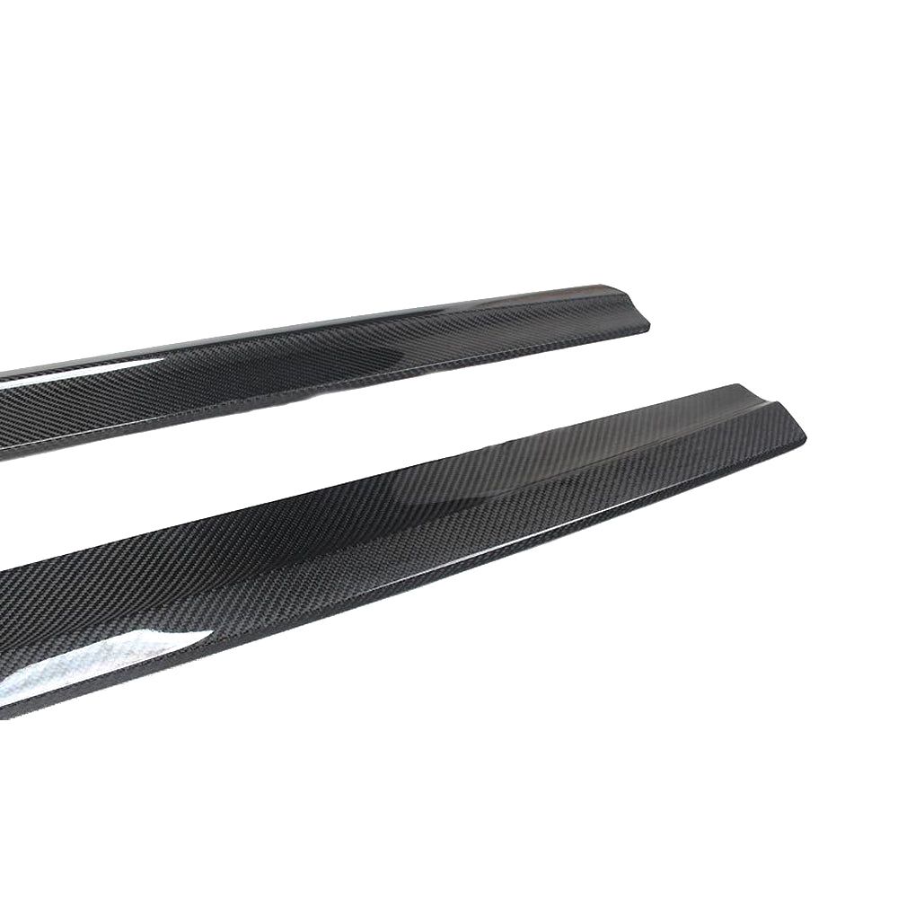 Carbon Fiber Side Skirts Extension for VW Golf 6 VII MK6 R20 EXOT 2008-2012