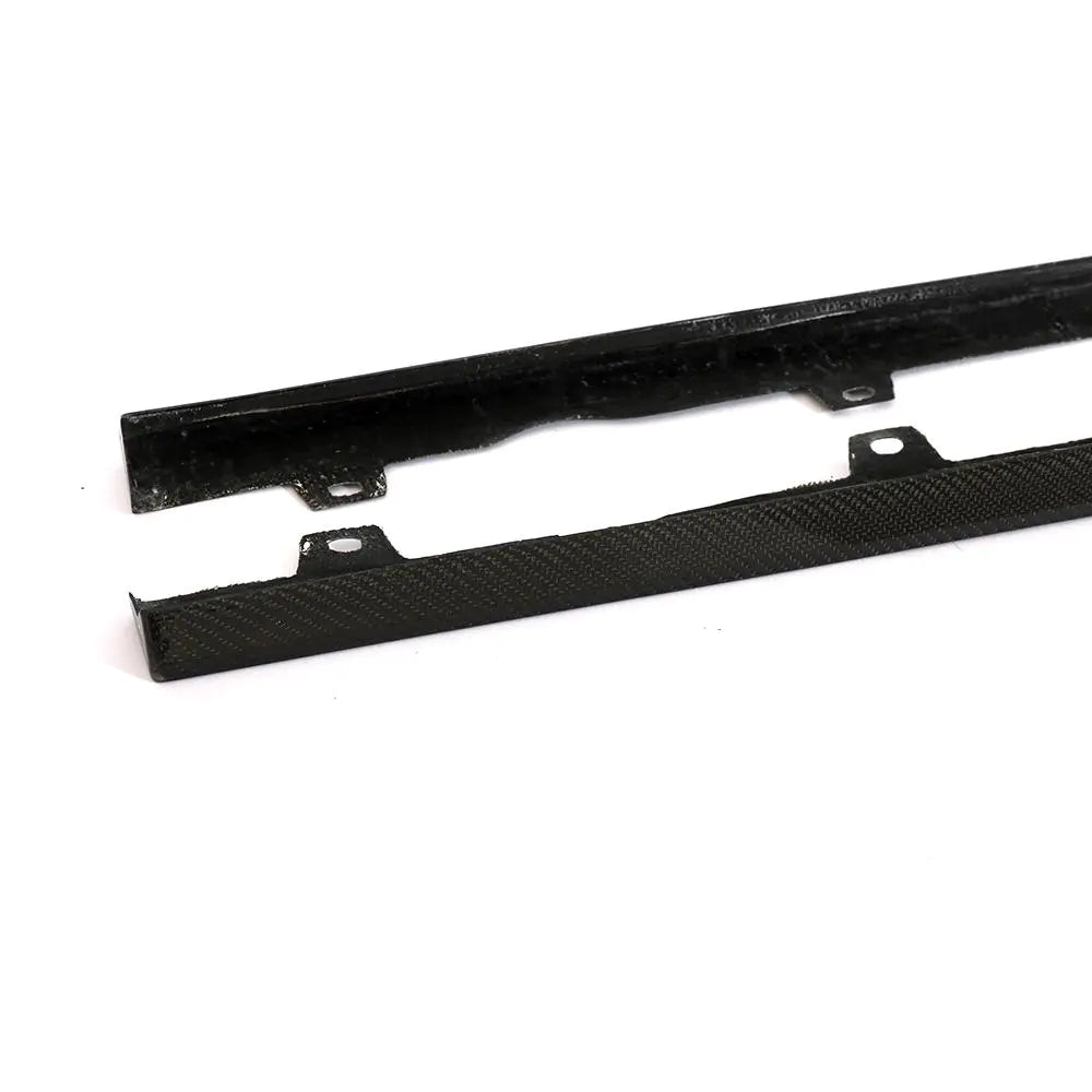 Carbon Fiber Side Skirt Extensions For Volkswagen Golf 7 MK7 MK7.5 R 2014-2018