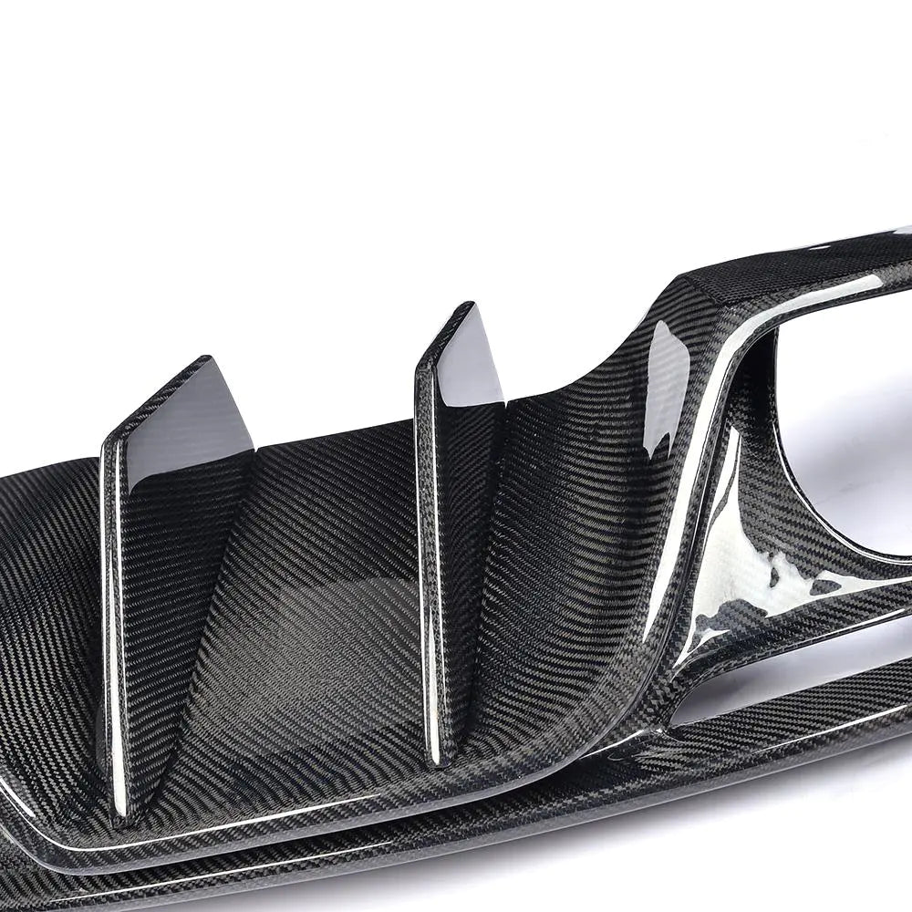 Carbon Fiber Rear Bumper Diffuser for Ford Mustang GT Coupe 2-Door 2015-2017
