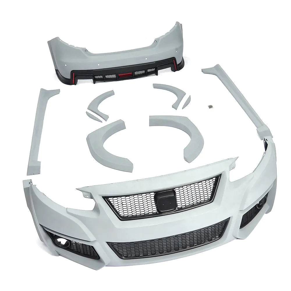 PU Car Bumper Body Kit for Honda Civic 10th Generation Sedan 4-Door 2016 2017