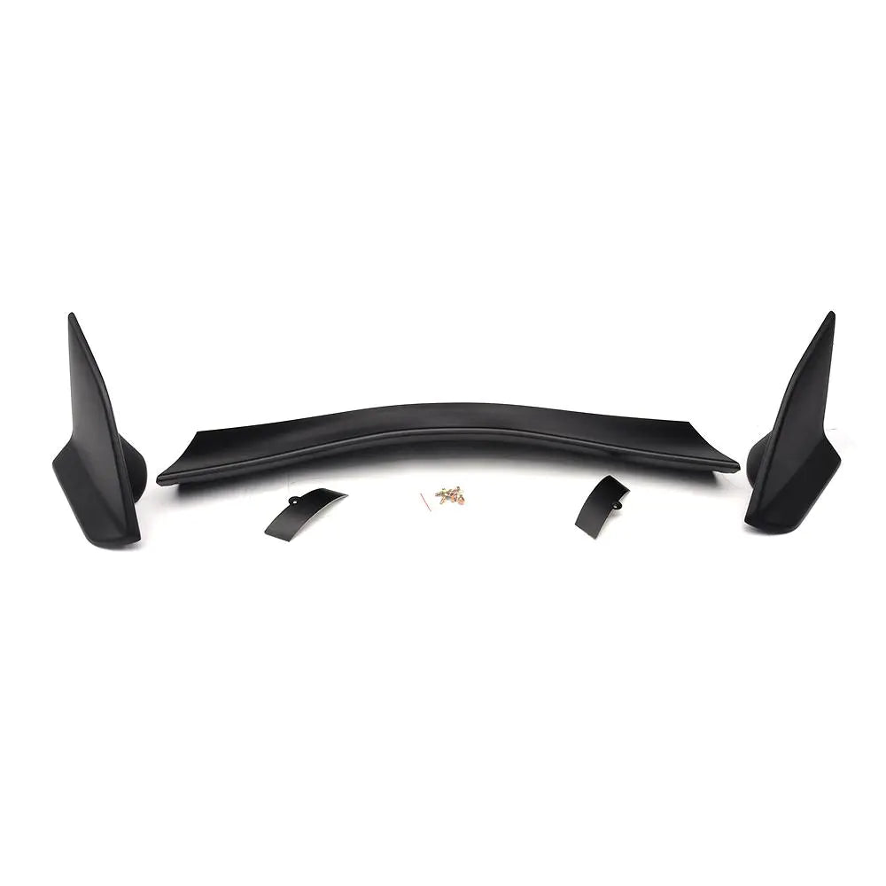 Black ABS Rear Trunk Spoiler Wing for Honda Civic 10th Generation Sedan 4-Door 2016 2017