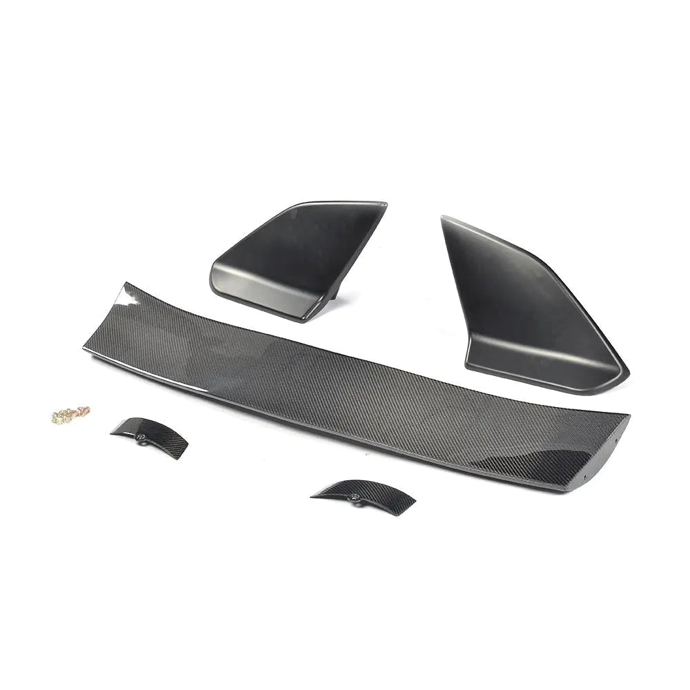 ABS+CF Rear Trunk Spoiler for Honda Civic 10th Generation Sedan 4-Door 2016-2017